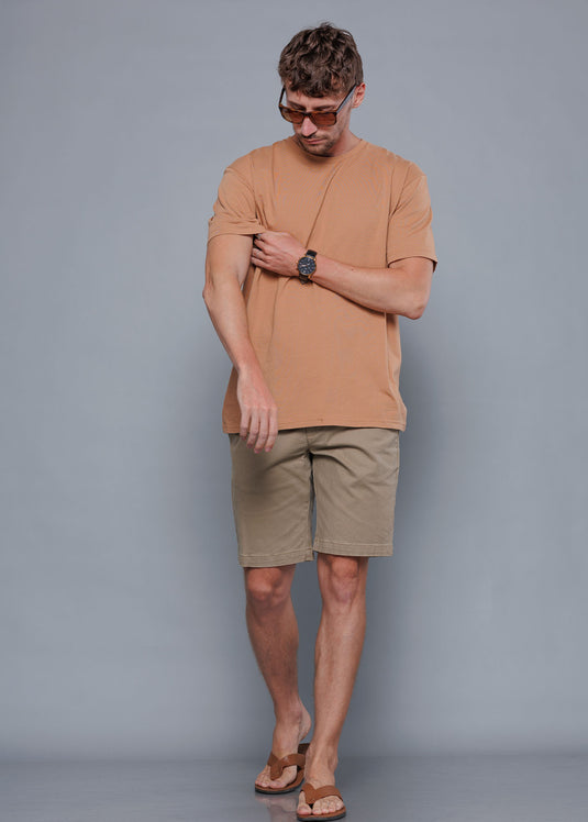 Casual Wear Graphic Printed Crew Neck T-Shirt