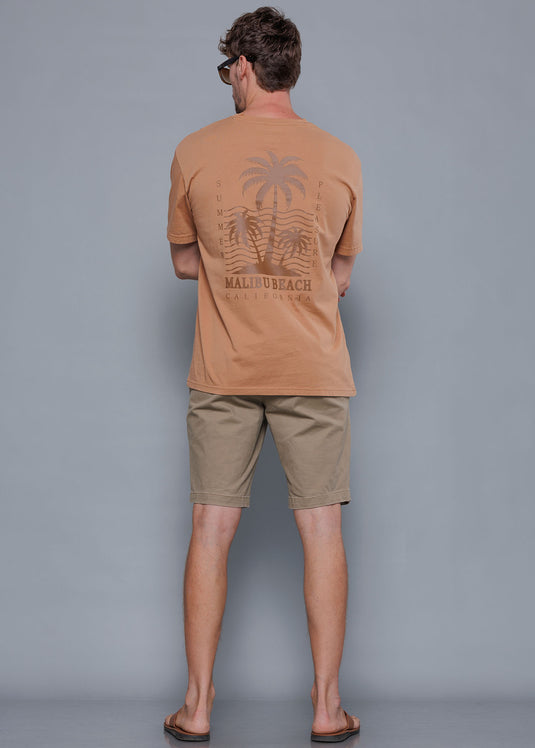 Casual Wear Graphic Printed Crew Neck T-Shirt