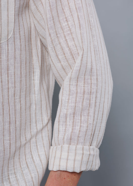 Casual Wear Stripe L/S Shirt