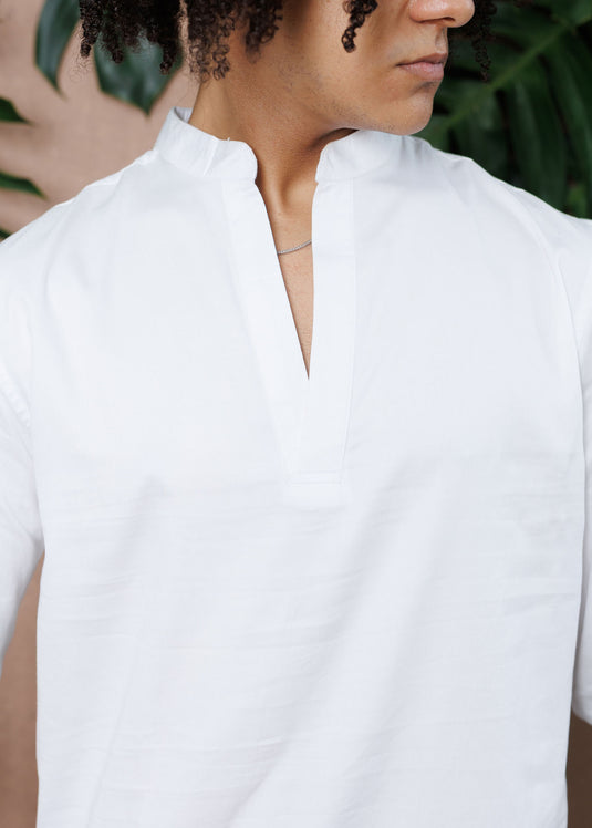 Mao Collar L/S Shirt