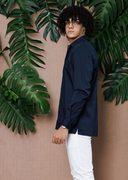 Bowling Collar L/S shirt