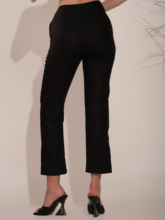 Button Detailed Tailored Pant