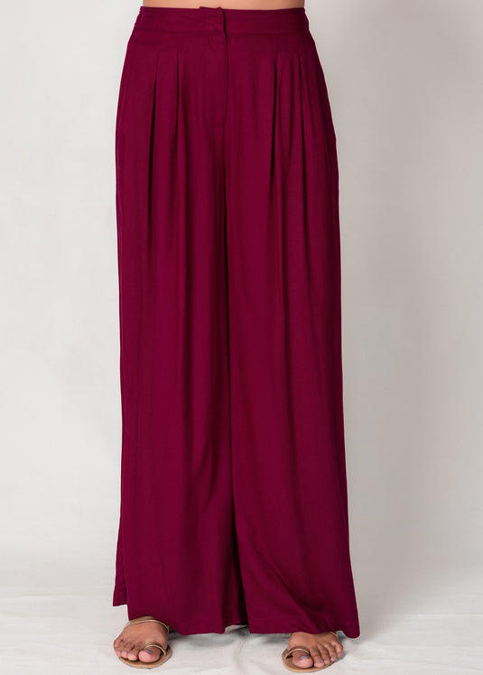 Pleated Pant