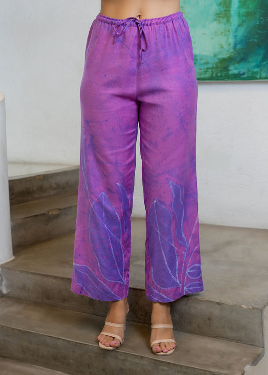 Batik drawstring pant