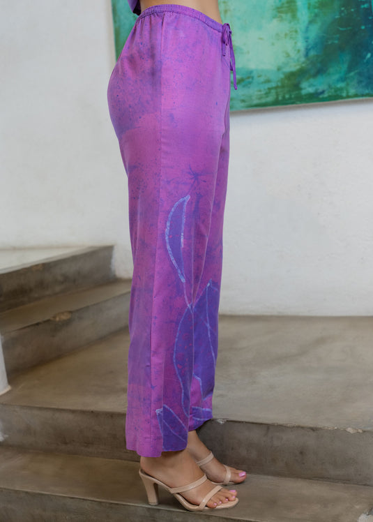 Batik drawstring pant
