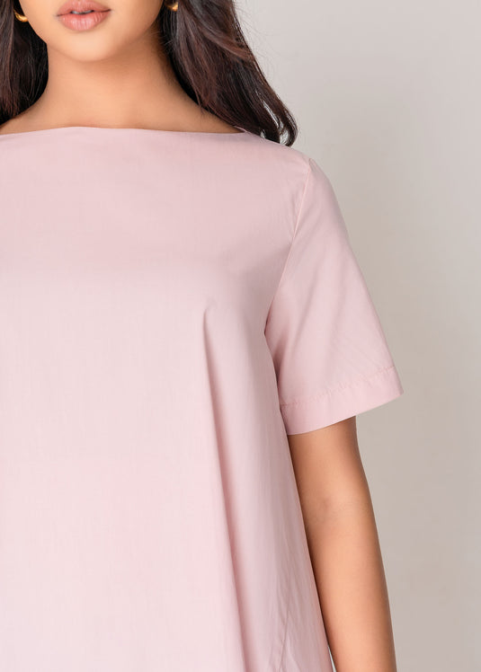 Asymmetrical Hem Dress