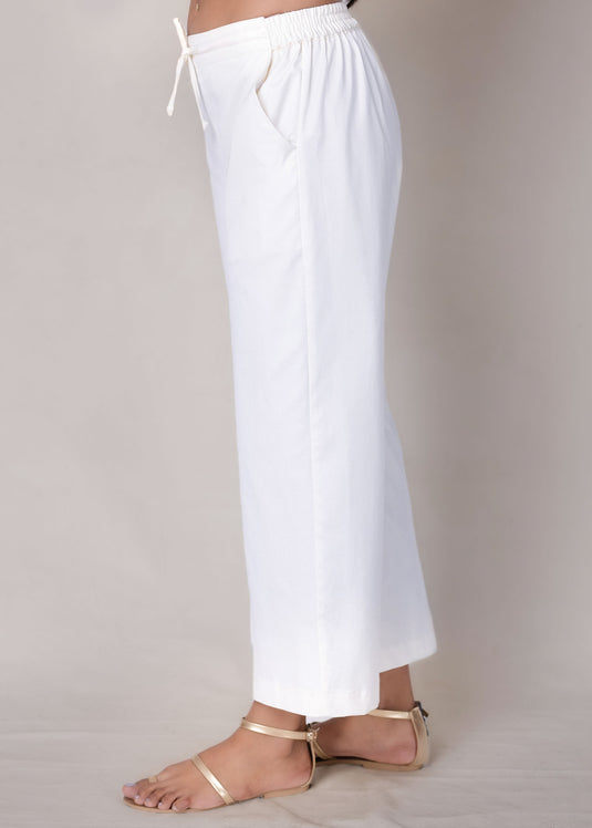 Cropped Pant With Draw Cord