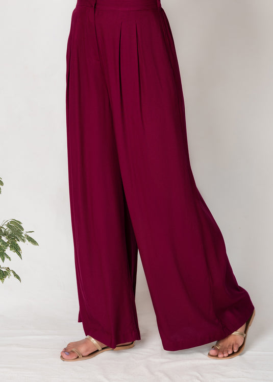Pleated Pant