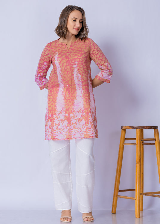 Batik Kurta Top