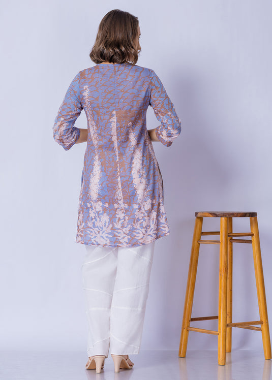 Batik Kurta Top