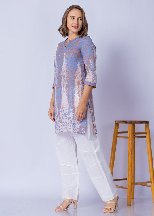 Batik Kurta Top