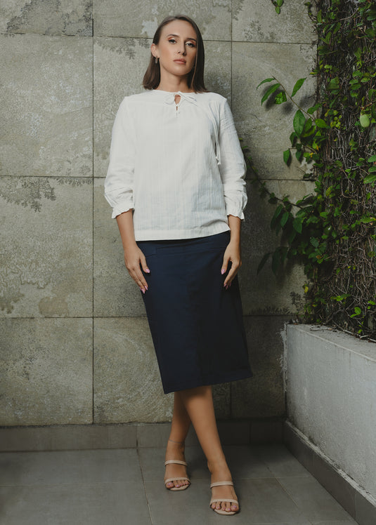 Basic Skirt With Large Pockets