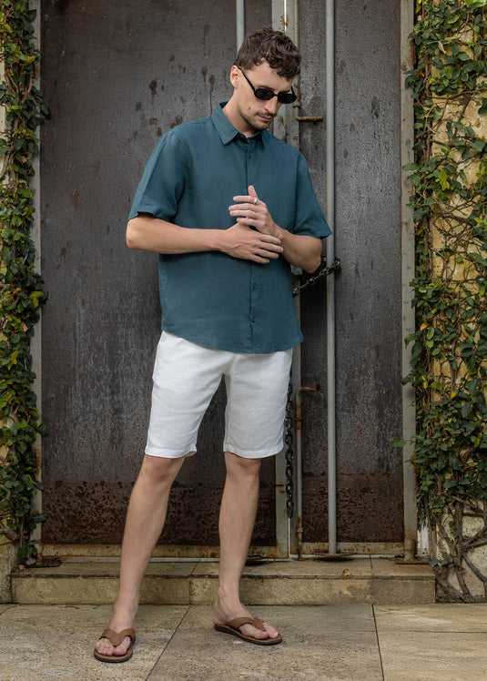 Linen Spencer S/S Shirt