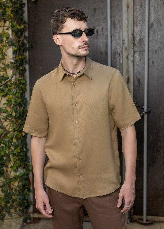 Linen Spencer S/S Shirt