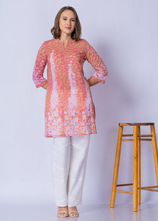 Batik Kurta Top