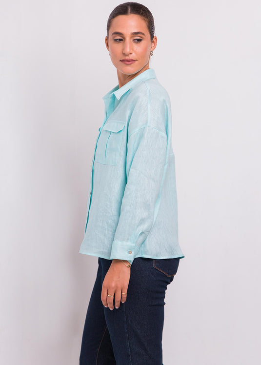 Linen With Pockets Shirt