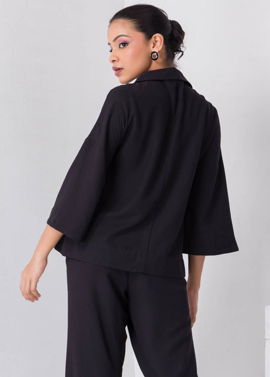 Wide Collar Blouse