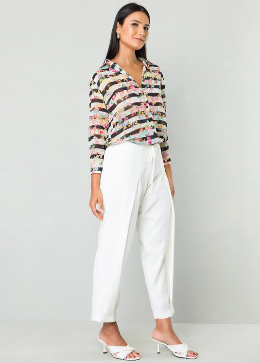 Printed basic shirt