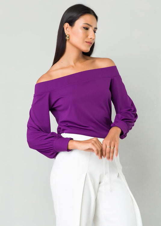 Off shoulder blouse