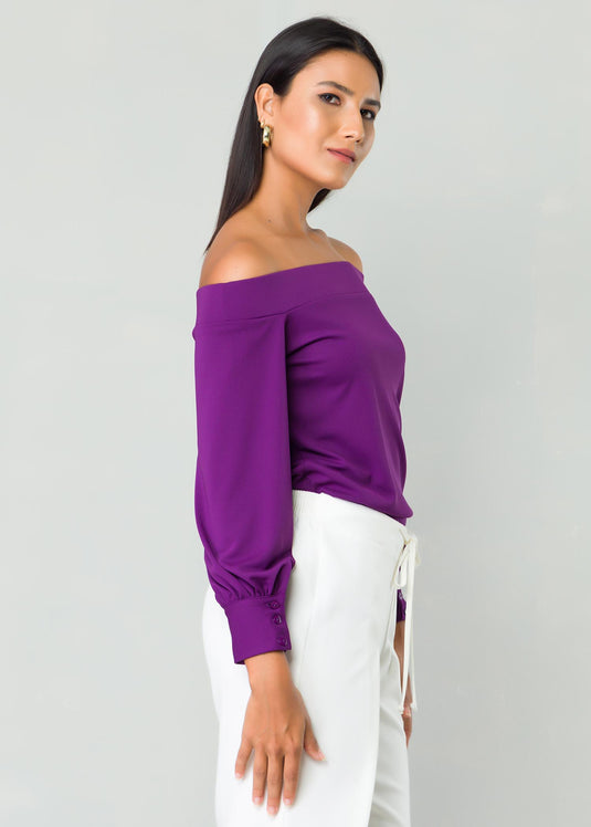 Off shoulder blouse