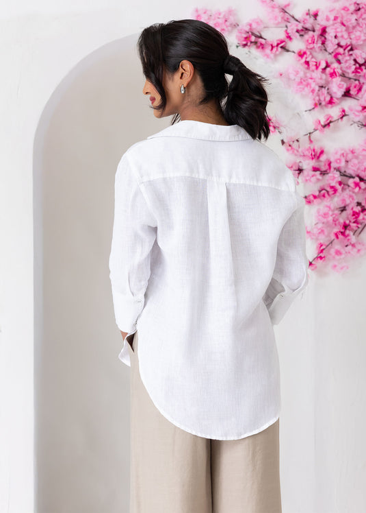 Basic Linen Blouse