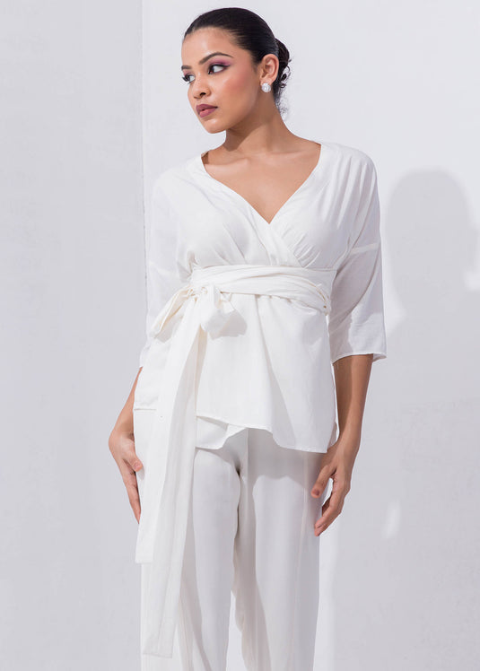 Wrap Around Blouse