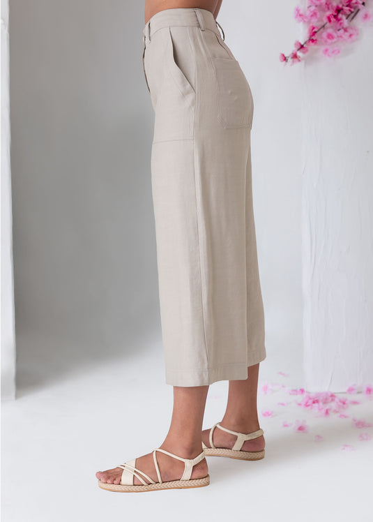 Basic Cropped Pant