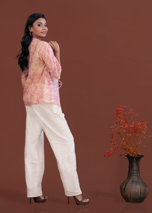 Batik Floral Blouse