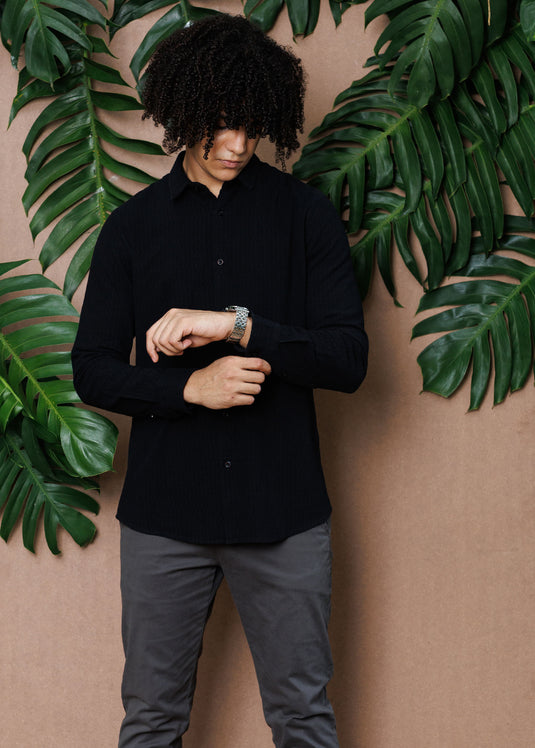 Cotton Shirt L/S Shirt