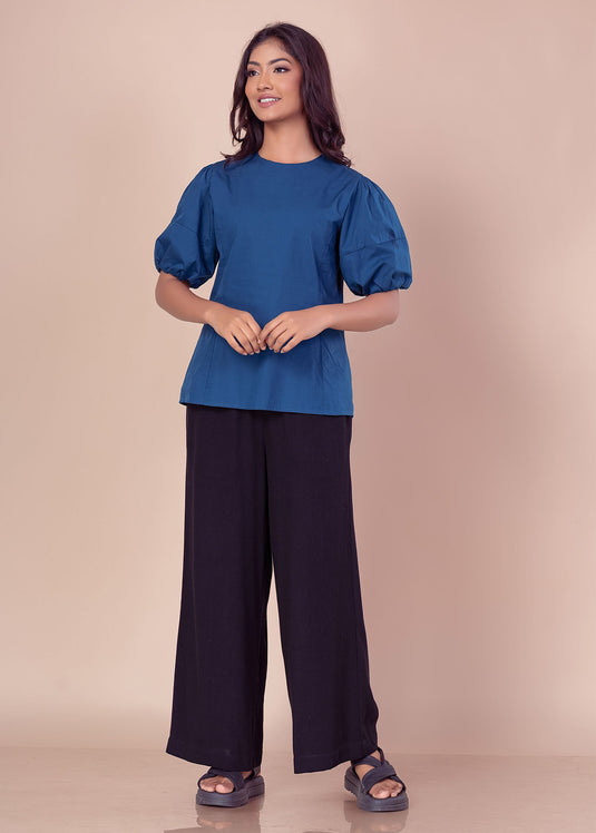 Puff sleeve blouse