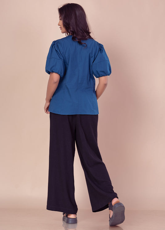 Puff sleeve blouse