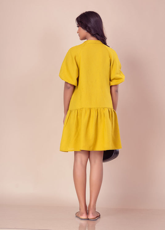 Tiered panel dress