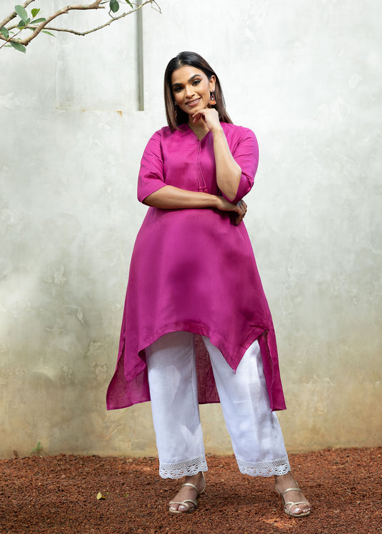 Long length kurtha top with tassel