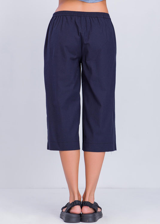 Culotte With Pleat Detail