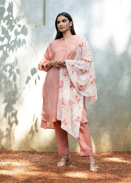 Long length kurtha top with sleeve detail