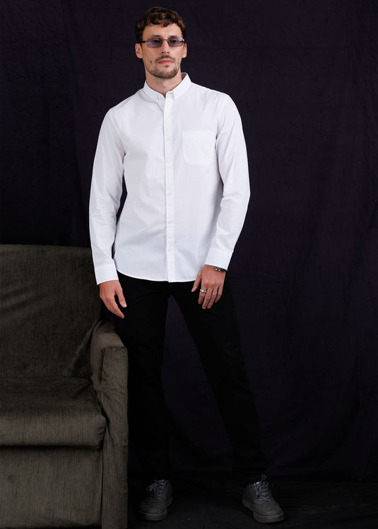 Printed L/S shirt