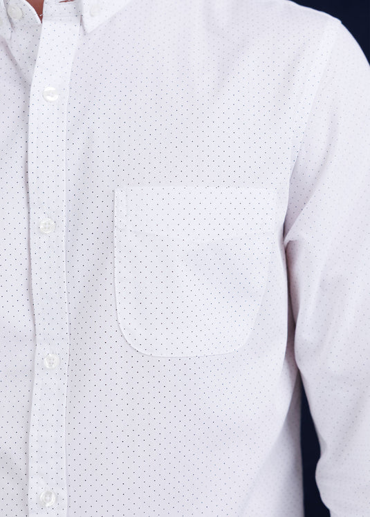 Printed L/S shirt