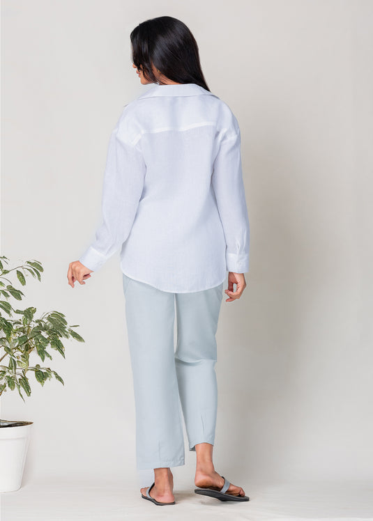 Oversized Shirt With Pocket