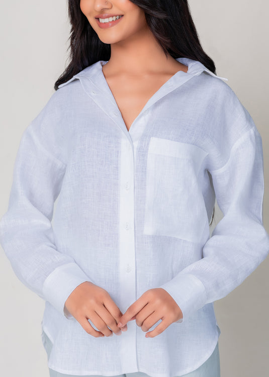 Oversized Shirt With Pocket