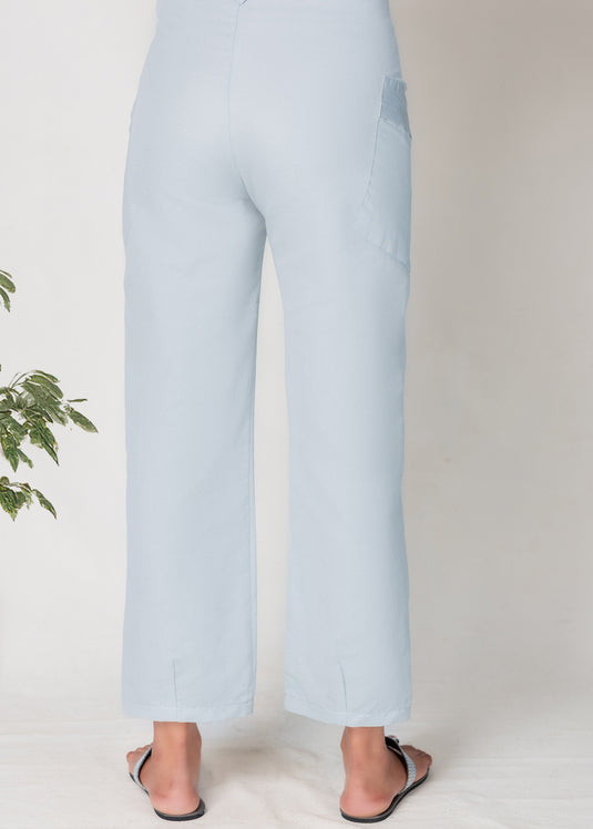 Pant With Pocket And Button Detail