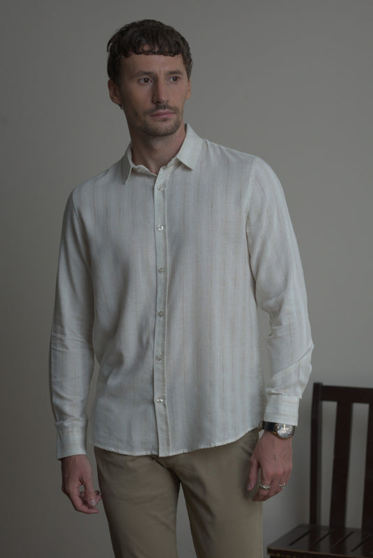 Casual Wear Stripe L/S Shirt