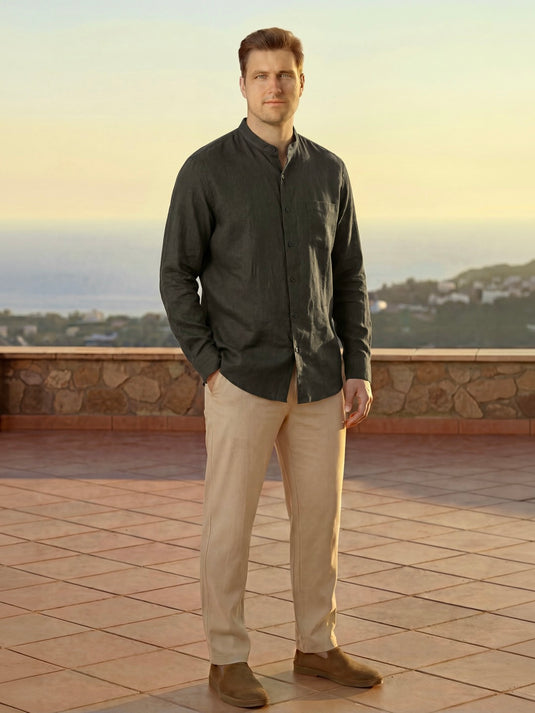 Linen Nemo Long Sleeve Shirt