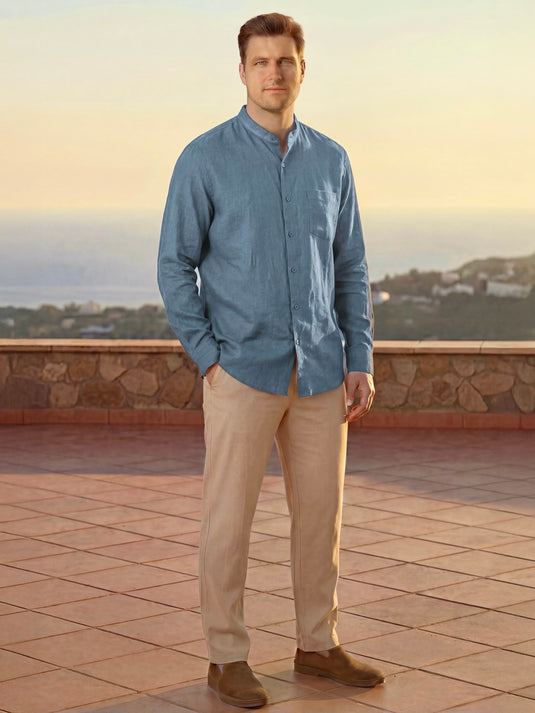 Linen Wong Long Sleeve Shirt