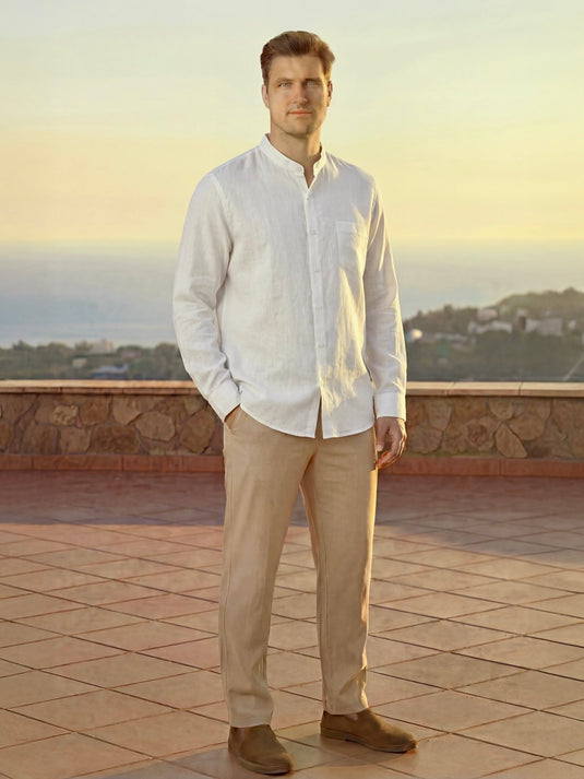 Linen Nemo Long Sleeve Shirt