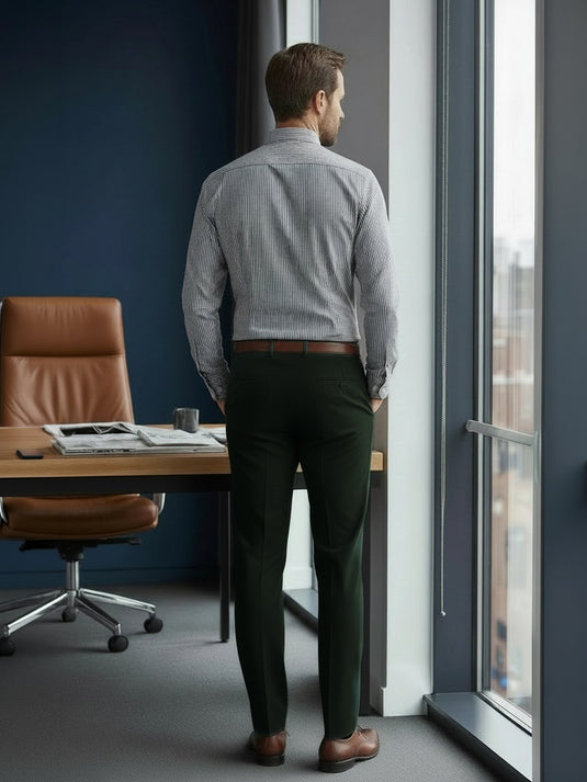 Formal Wear Pant - Dark Green