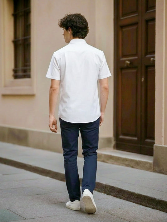 Casual Wear Regular Short Sleeve Shirt