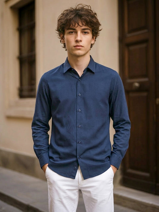 Casual Wear Regular Long Sleeve Shirt