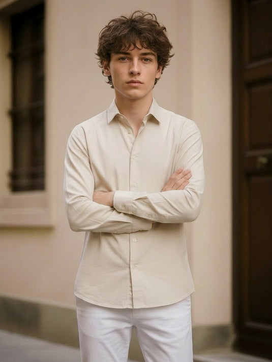 Casual Wear Regular Long Sleeve Shirt