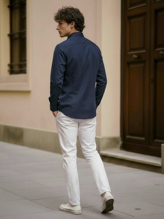 Casual Wear Regular Long Sleeve Shirt