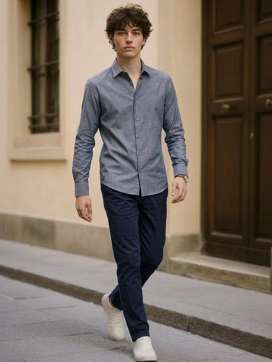 Casual Wear Regular Long Sleeve Shirt